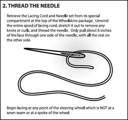 Wheelskins steering wheel cover installation guide