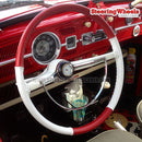 Wheelskins Euro Tone Steering Wheel Cover (18 to 22 inch Outside Diameter, Custom Size Special Order)-2