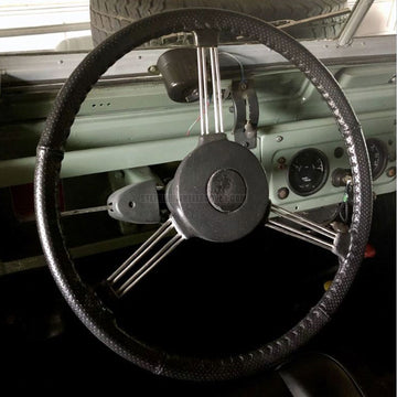 Wheelskins Euro Perforated Steering Wheel Cover (10 to 17.9 inch Outside Diameter, Custom Size Special Order)