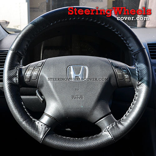 Hand Sew Black Artificial Leather PU Carbon Fiber Steering Wheel Cover Hand Sew Black Artificial Leather PU Carbon Fiber Steering Wheel Cover